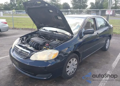 2007 Toyota Corolla Le из США, поврежденный, VIN 2T1BR30E17C814136